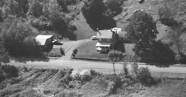Vintage Aerial photo from 1996 in Chemung County, NY