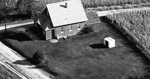 Vintage Aerial photo from 1974 in York County, PA