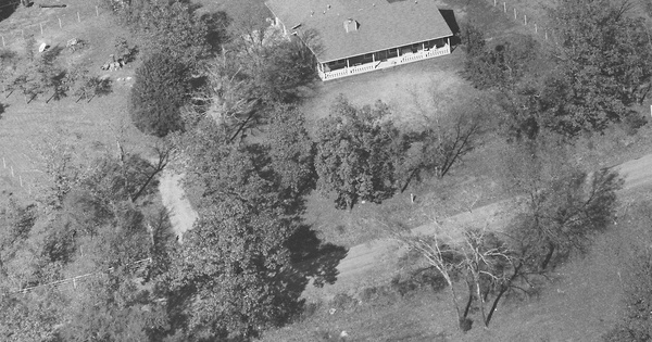 Vintage Aerial photo from 1995 in Sebastian County, AR
