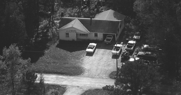 Vintage Aerial photo from 1989 in New Kent County, VA