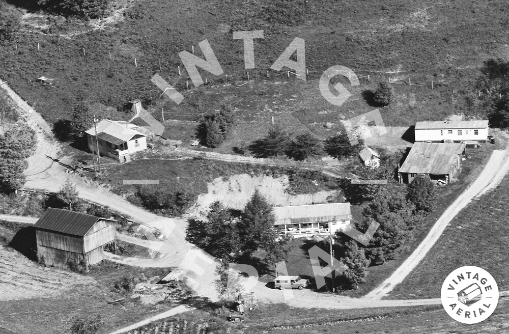 Vintage Aerial Virginia Washington County 1987 132VWS6