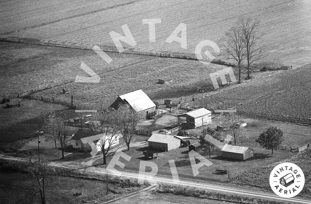 Vintage Aerial Missouri Scott County 1975 4HSC1