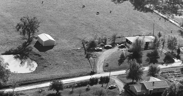 Vintage Aerial photo from 1984 in Jackson County, MO