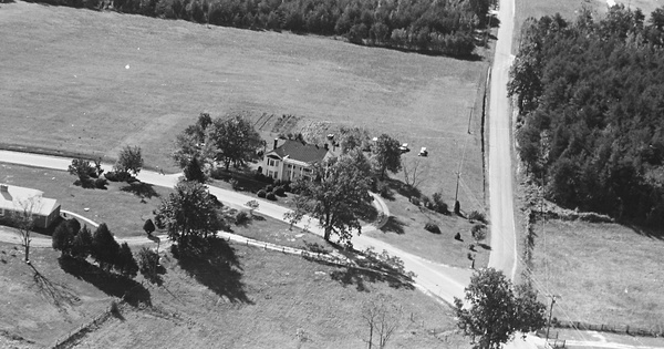 Vintage Aerial photo from -1986 in Spotsylvania County, VA