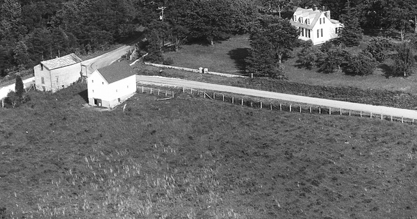 Vintage Aerial photo from -1986 in Amherst County, VA