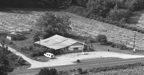 Vintage Aerial photo from 1986 in Jackson County, AL