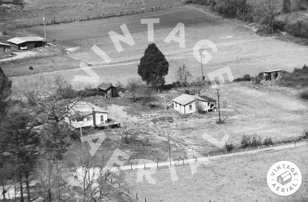 Vintage Aerial Alabama Jackson County 1983 4BJA2