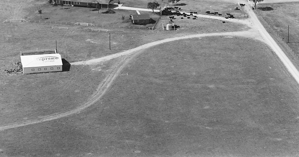 Vintage Aerial photo from -1986 in Denton County, TX