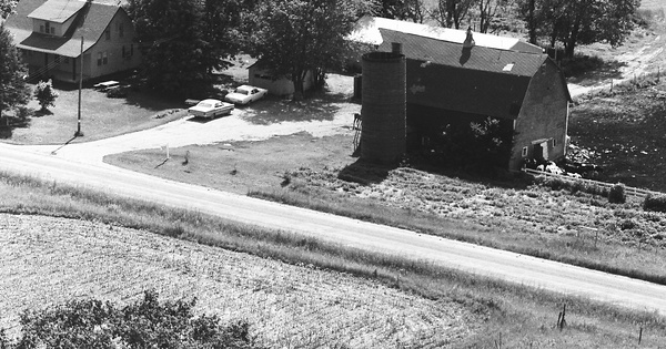 Vintage Aerial photo from 1972 in Mille Lacs County, MN