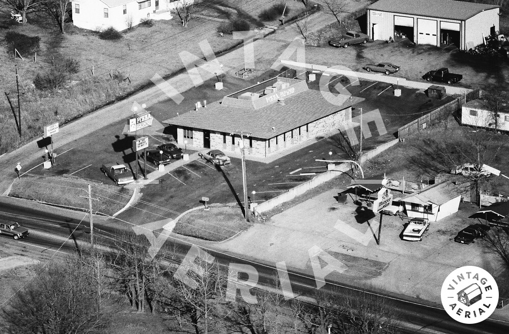 Vintage Aerial Arkansas Crawford County 1990 143GCR18