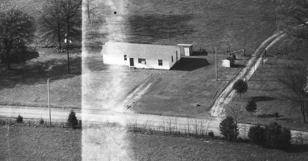 Vintage Aerial photo from 1991 in Franklin County, AR