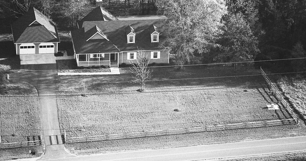 Vintage Aerial photo from 1987 in Mecklenburg County, NC