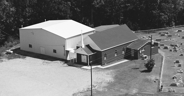 Vintage Aerial photo from 1986 in Winston County, MS
