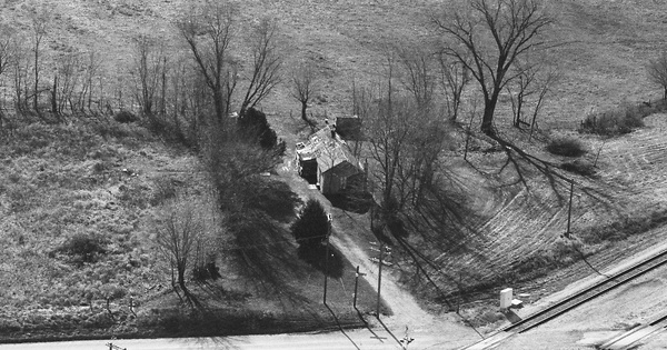 Vintage Aerial photo from 1989 in Carroll County, MO