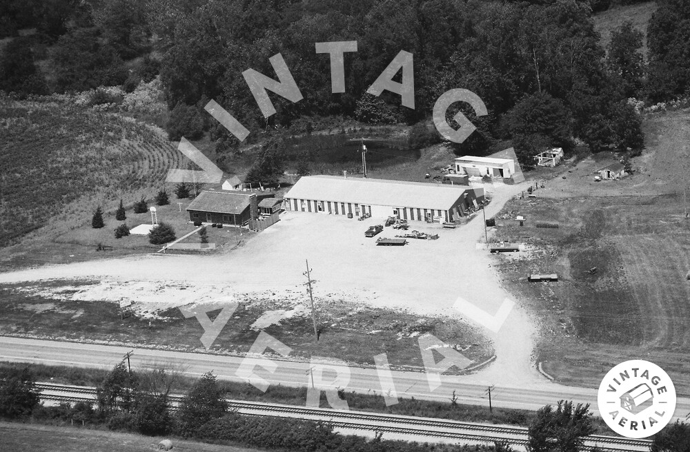 Vintage Aerial Missouri Chariton County 1988 23LCH11