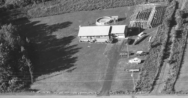 Vintage Aerial photo from 1989 in Oswego County, NY