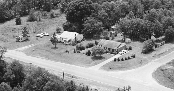 Vintage Aerial photo from 1982 in Suwannee County, FL
