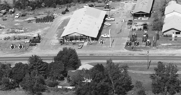 Vintage Aerial photo from 1982 in Berrien County, GA