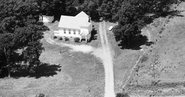 Vintage Aerial photo from 1989 in Pettis County, MO