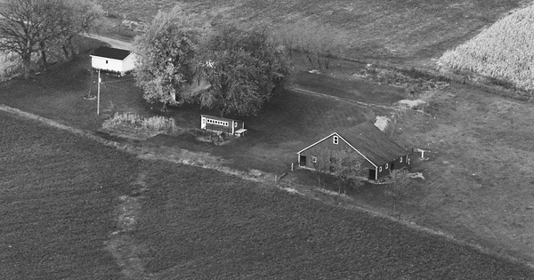 Vintage Aerial photo from 1980 in Jo Daviess County, IL