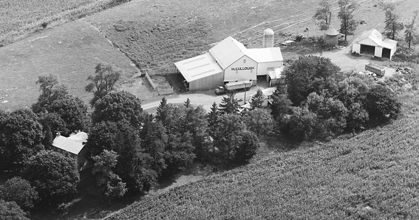 Vintage Aerial photo from 1980 in Cumberland County, PA