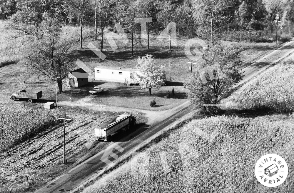 Vintage Aerial Indiana Fountain County 1982 38LFO11