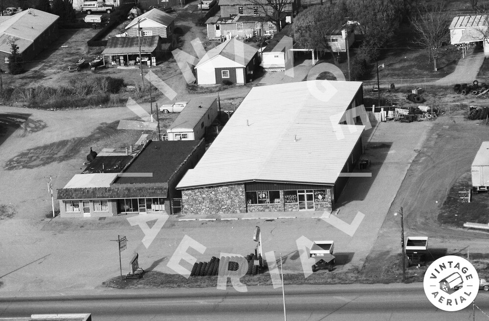 Vintage Aerial Missouri Pemiscot County 1984 11BPM17