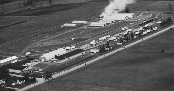 Vintage Aerial photo from 1979 in Saline County, IL
