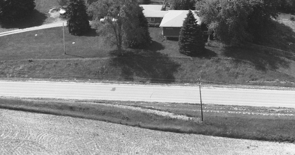 Vintage Aerial photo from 1995 in Rock Island County, IL