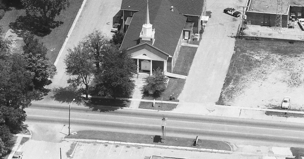 Vintage Aerial photo from 1985 in Hardeman County, TN