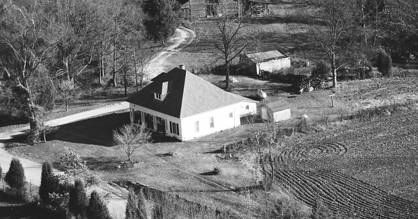 Vintage Aerial photo from 1985 in Henderson County, TN