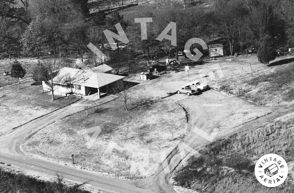 Vintage Aerial Bartow County 1983 14IBA7
