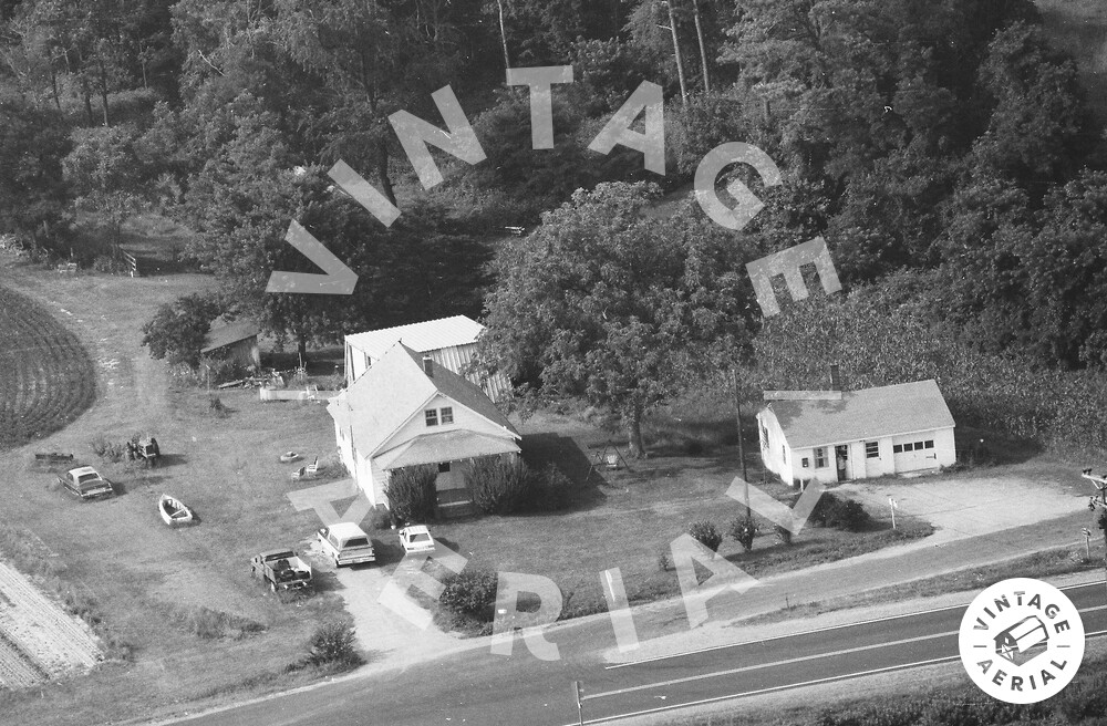 Vintage Aerial Virginia Westmoreland County 1987 2FWL2