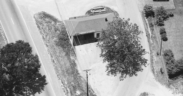 Vintage Aerial photo from 1986 in Pulaski County, VA