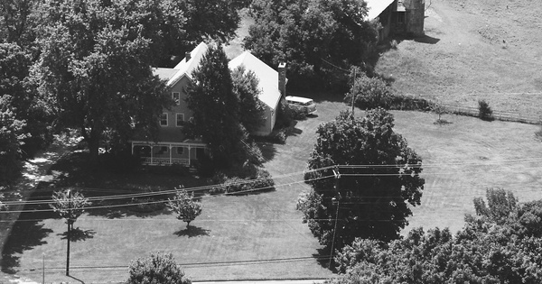 Vintage Aerial photo from 1986 in Hampden County, MA