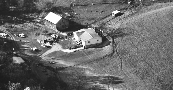 Vintage Aerial photo from 1993 in Monongalia County, WV