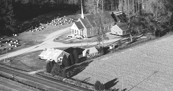 Vintage Aerial photo from 1989 in Chowan County, NC