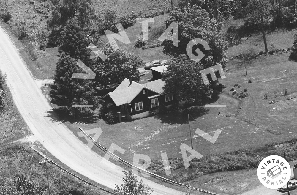 Vintage Aerial Virginia Nelson County 1983 70QNE36