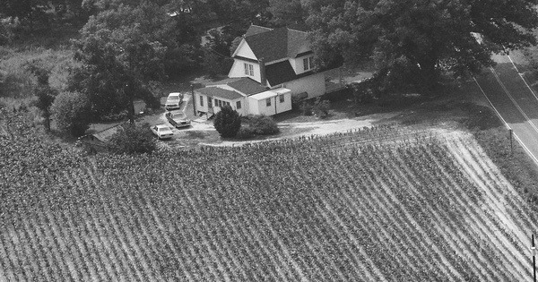 Vintage Aerial photo from 1988 in Johnston County, NC