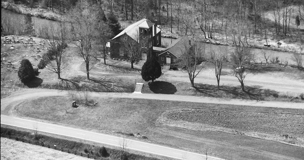 Vintage Aerial photo from 1985 in Rockbridge County, VA