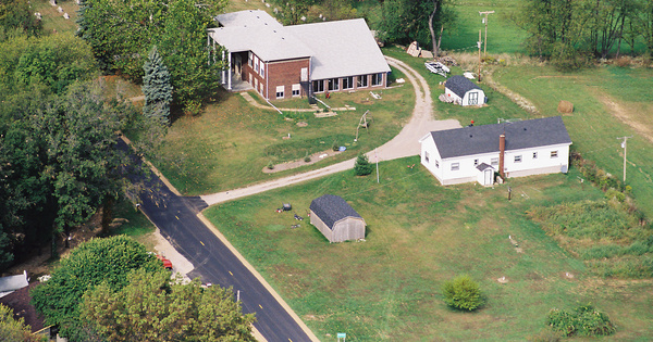 Vintage Aerial photo from 1998 in Carroll County, OH