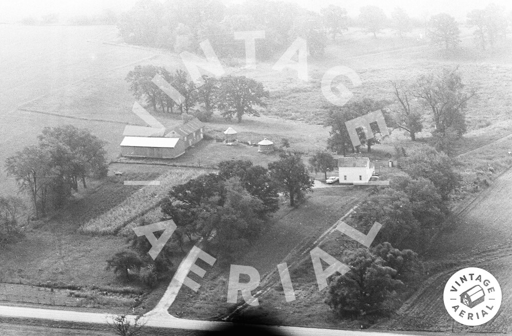 Vintage Aerial Wisconsin Racine County 1964 36CRA23