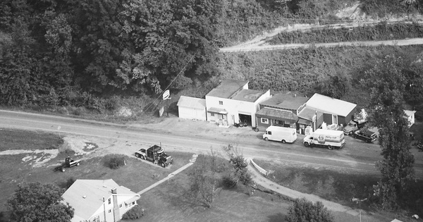Vintage Aerial photo from 1984 in Fayette County, WV
