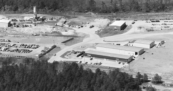 Vintage Aerial photo from 1988 in Gwinnett County, GA