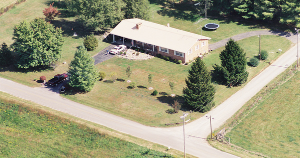 Vintage Aerial photo from 2001 in Warren County, TN