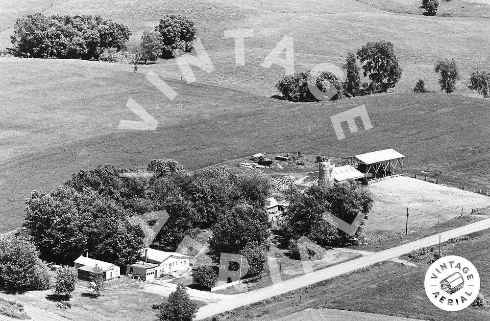 Vintage Aerial Wisconsin St. Croix County 1972 11EST11