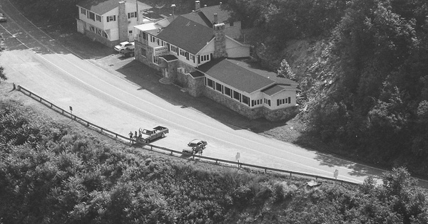 Vintage Aerial photo from 1987 in Morgan County, WV