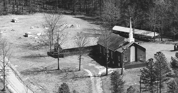 Vintage Aerial photo from 1984 in Montgomery County, NC