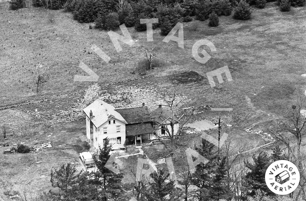 Vintage Aerial Pennsylvania Luzerne County 1963 6CLU22