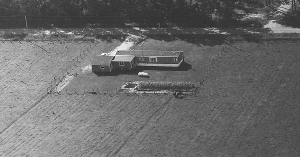 Vintage Aerial photo from 1992 in Delta County, MI
